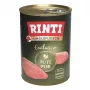 Comida húmeda para perros RINTI Singlefleisch Exclusive Turkey 400 g — proteína única, adulto, alimento completo