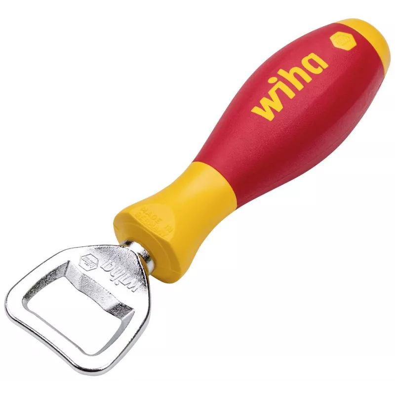 Abridor de botellas Wiha SoftFinish 04703 – acero inoxidable, herramienta manual