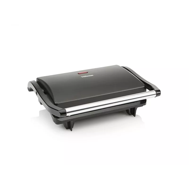 Parrilla de contacto Tristar GR-2650 700W negra acero inoxidable rectangular