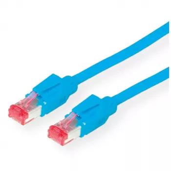 Datwyler DATWYLER - Cable de parcheo - RJ-45 (M) - RJ-45 (M) - 2 m - Cable SSTP - CAT 6 - Libre de halógenos - Azul (21.05.0024)