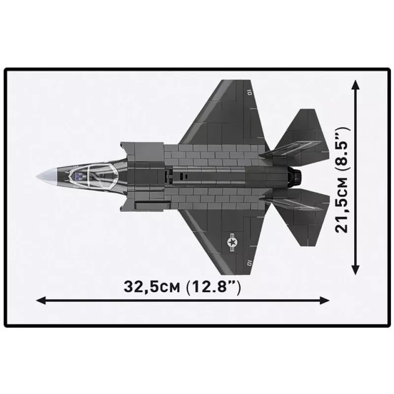 Bloques de construcción F-35B Lightning II - 614 piezas