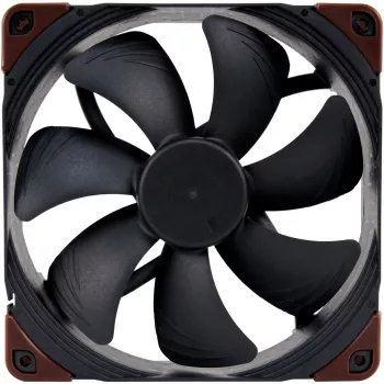 Ventilador Noctua NF-A14 INDUSTRIALPPC-2000 PWM, 140x25 mm, 12V, PWM, 500–2000 RPM, 182,5 m³/h, IP52, rodamiento SSO