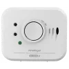 Detector de monóxido de carbono FireAngel NM-CO10X modelo con interfaz con interfaz cableada para seguridad del hogar