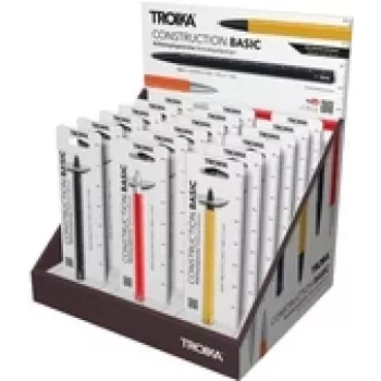 Bolígrafo multifunción TROIKA CONSTRUCTION BASIC colores surtidos