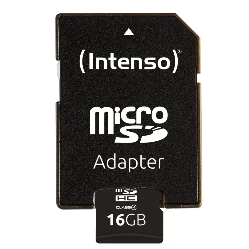 Tarjeta de memoria Intenso 16GB MicroSDHC Class 4 3403470