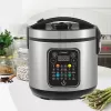 Olla multifunción Maestro MR-794 5 L 900 W negro, acero satinado
