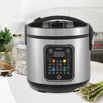 Olla multifunción Maestro MR-794 5 L 900 W negro, acero satinado