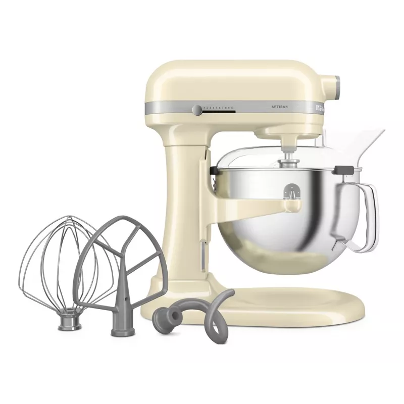 Batidora KitchenAid 5KSM60SPXEAC 375 W Crema, Gris, Acero inoxidable