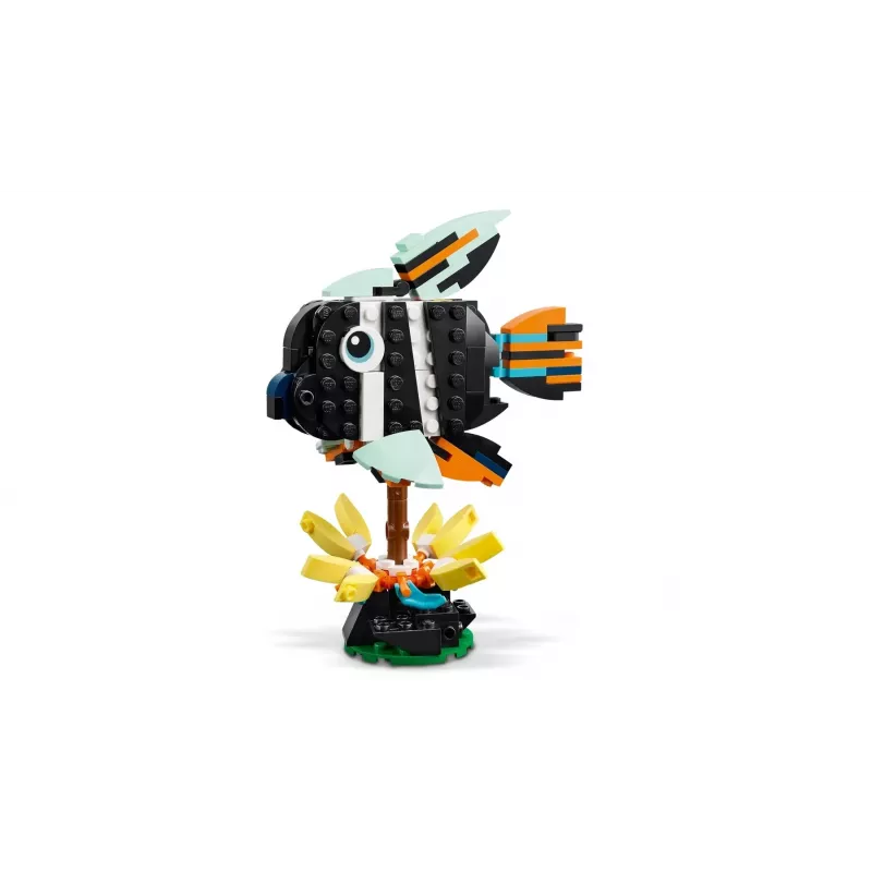 Juguete de construcción LEGO Creator 3 en 1 set animales salvajes tucán tropical 31173