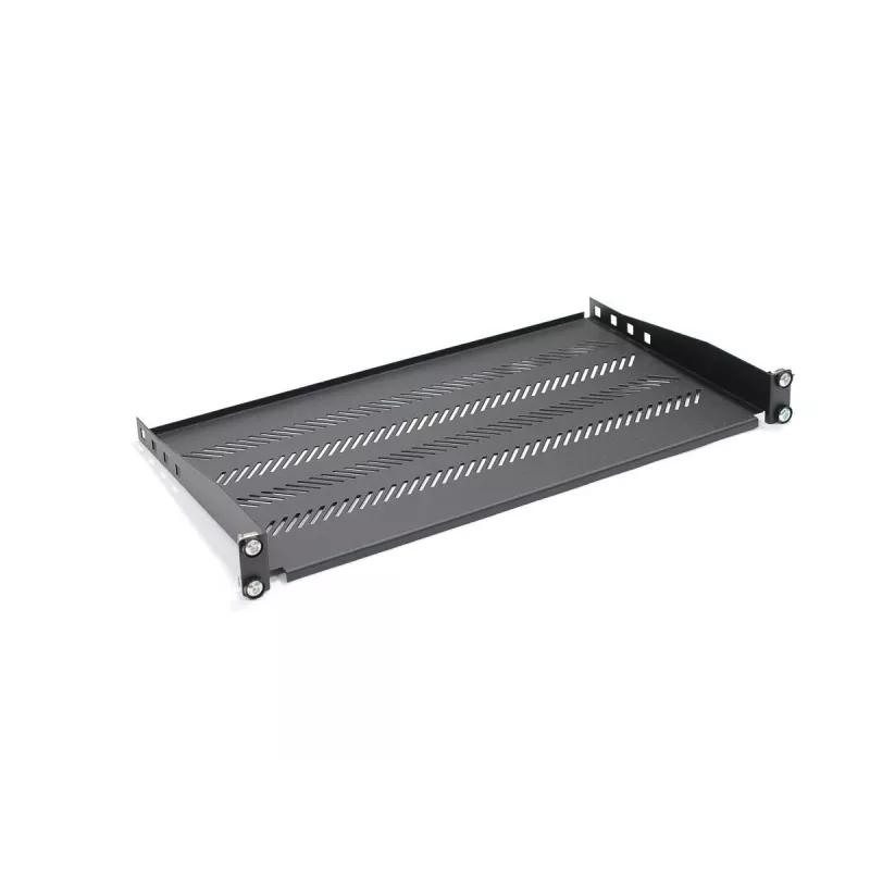DIGITUS bandeja 1U fija, profundidad 250 mm, para racks de 19 pulgadas, capacidad de carga 15 kg