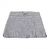 Manta de picnic PROMIS KP250, verde a rayas, 200 x 150 cm