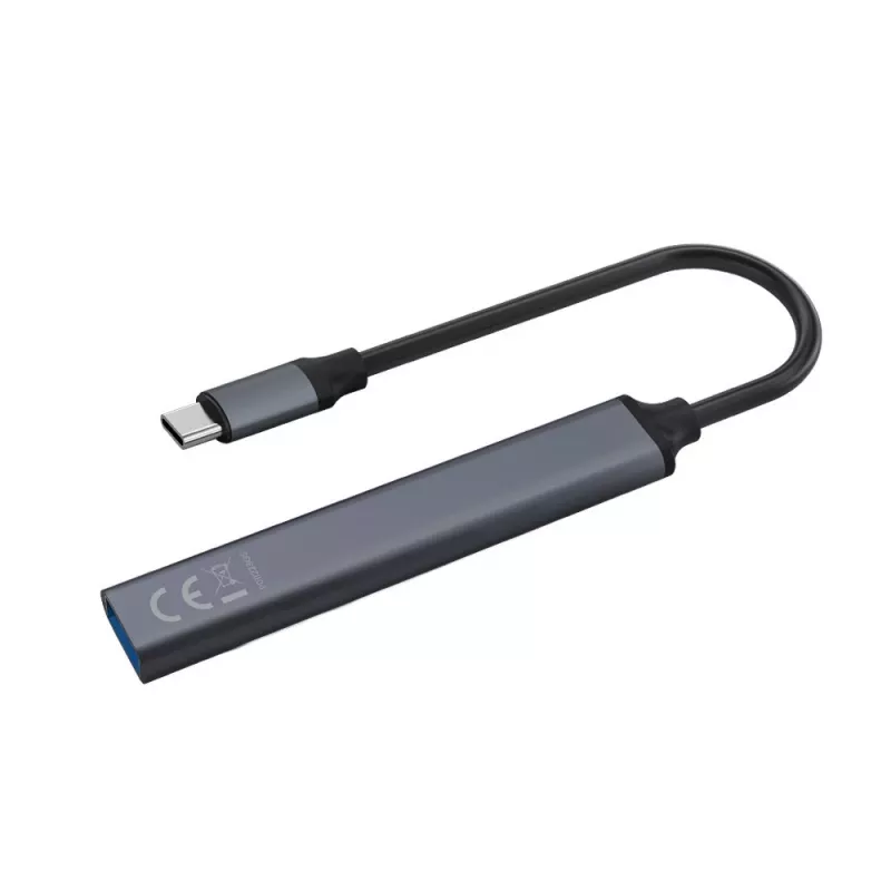 Hub de interfaz USB 3.0 de 4 puertos SAVIO AK-71 con host USB-C, 5000 Mbit/s, 2 años de garantía