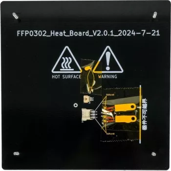 Conjunto de placa calefactora de placa de construcción para Flashforge AD5X (pieza de repuesto, modelo 20004650001)