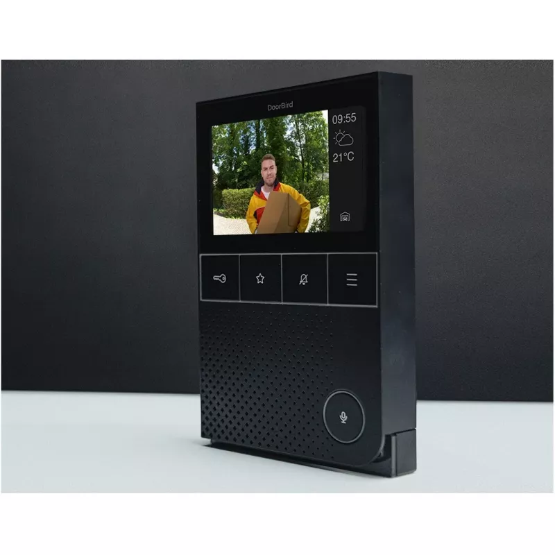 Videoportero IP DoorBird A1101 Black Edition — Estación de puerta para control de acceso por vídeo IP (Modelo A1101)