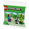 LEGO Minecraft Steve y Panda Bebé 30672 Bolsa