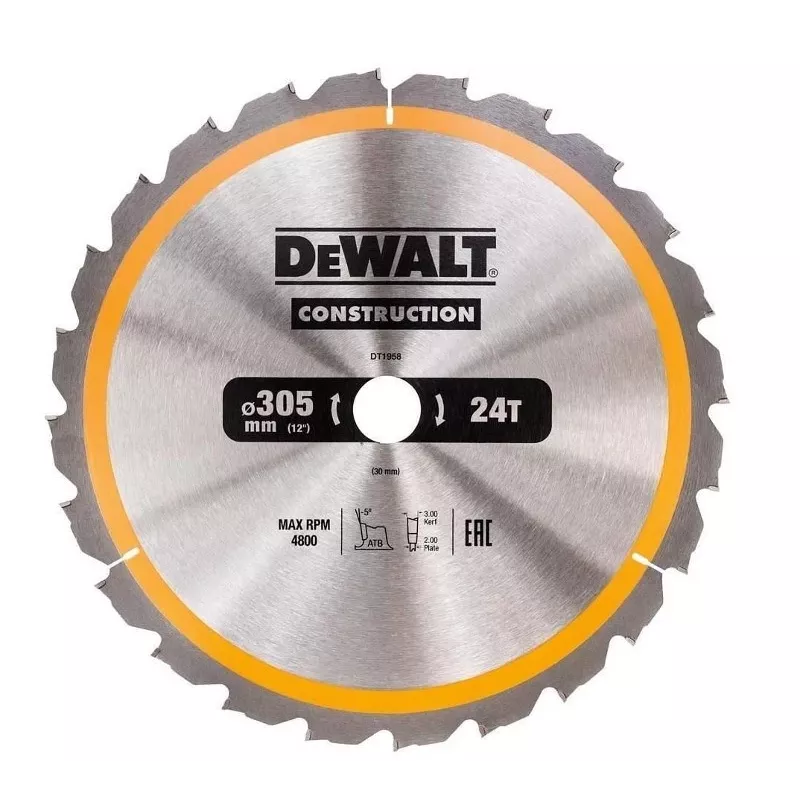 Disco de sierra circular DeWalt DT1959-QZ 1 ud.