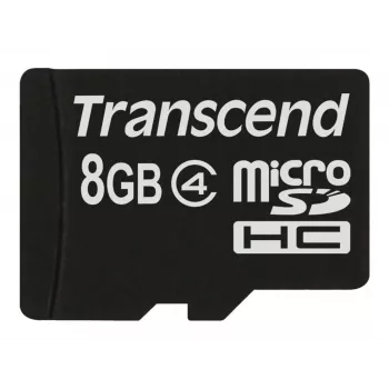 Tarjeta MicroSDHC Transcend 8GB Class 4 TS8GUSDC4