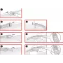 Set de alisadores de silicona KS TOOLS FUGENFIX 7 piezas – 7 alisadores de silicona KS Tools para trabajos de sellado y juntas