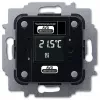 Actuador de calefacción Busch-Jaeger 6224/2.0, empotrar, 24 V, LCD, 71×71×30 mm