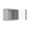 Armario rack Lanberg WF03-5309-10S 9U rack de pared negro