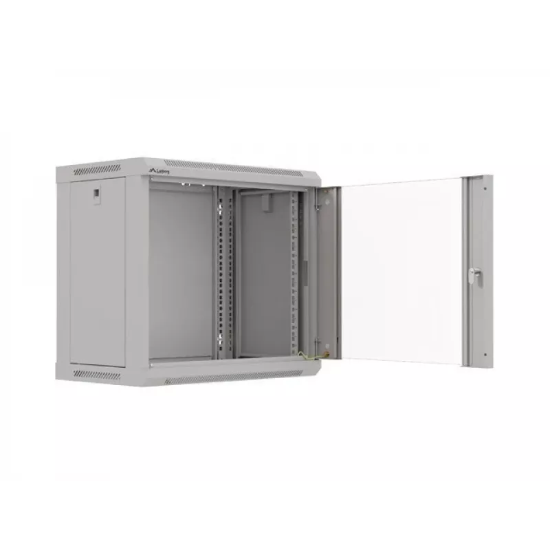 Armario rack Lanberg WF03-5309-10S 9U rack de pared negro