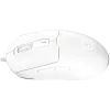 LORGAR MSA10, ratón gaming Advanced Ultralight con cable, blanco