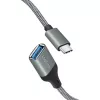 LogiLink adaptador USB 3.2 Gen1 Type-C C/M a USB-A/F OTG aluminio 0,15 m