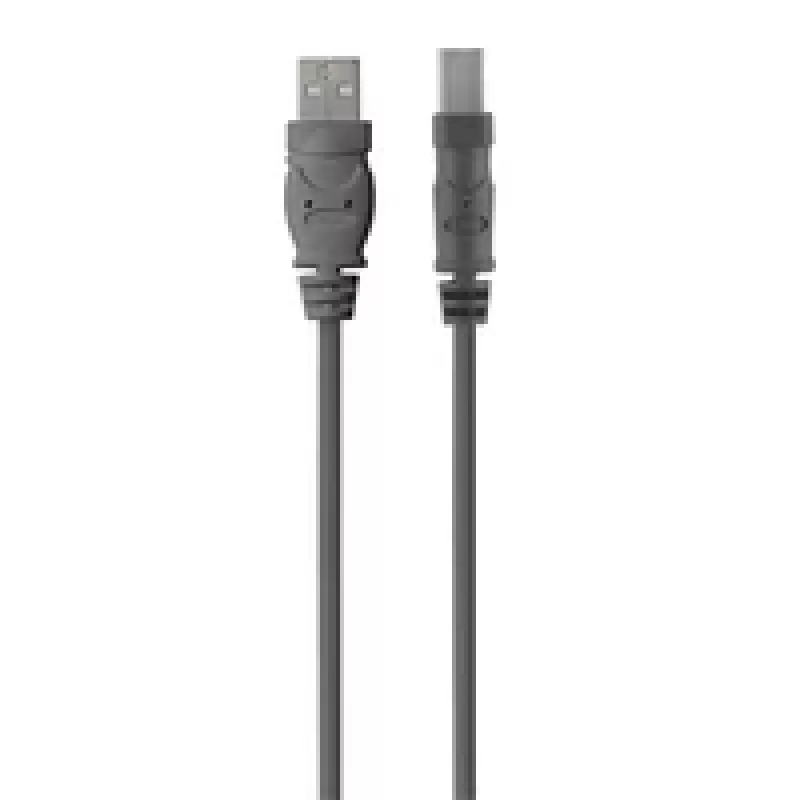 Cable de impresora Belkin USB 2.0 Premium, USB-A / USB-B, 1,8 m, negro.