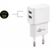 Goobay 44985 cable para móvil blanco