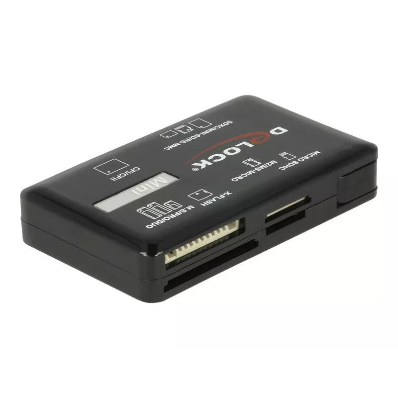 Lector de tarjetas SuperSpeed USB DeLOCK CF SD Micro SD MS M2 xD 5 Gbps