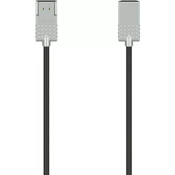 Cable HDMI ultrafino Hama 1 m HDMI Type-A (estándar) negro, plateado