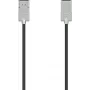 Cable HDMI ultrafino Hama 1 m HDMI Type-A (estándar) negro, plateado