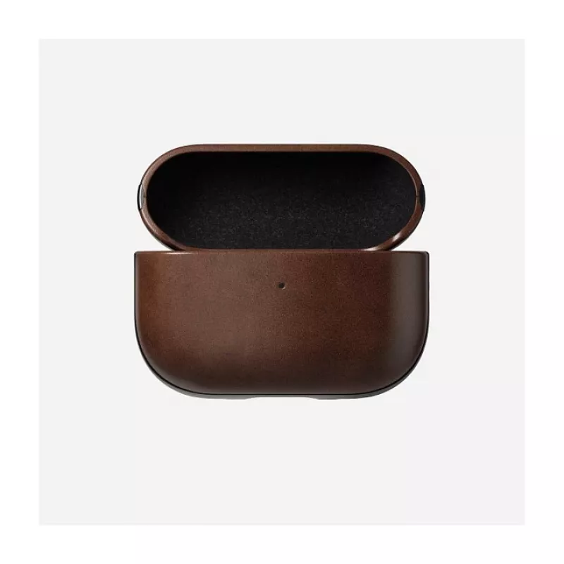 Funda Nomad Modern Leather Case — cuero, microfibra, policarbonato, marrón