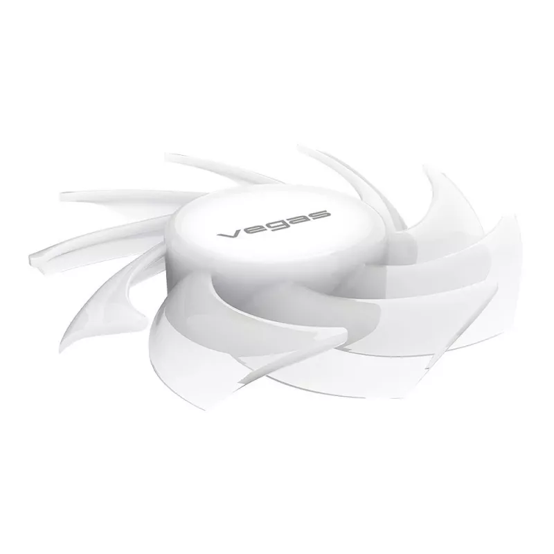 Ventilador de caja AKASA VEGAS A12 120 mm ARGB - blanco