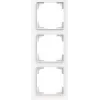 BJ Marco embellecedor 3 elementos 1723-44M Busch-art linear blanco estudio mate 1 (2CKA001754A4854)