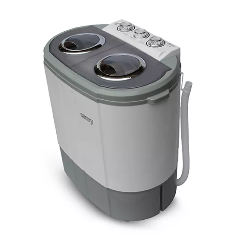 Lavadora de carga superior Camry Premium CR 8052 3 kg gris, blanca