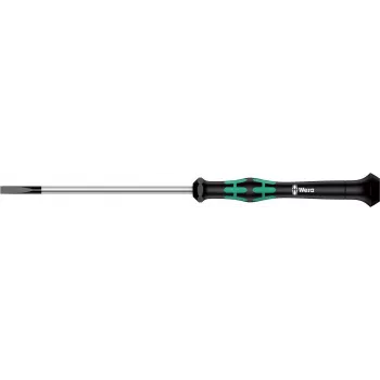 Wera 2035 destornillador de electrónica plano anchura de hoja 3,5 mm longitud de hoja 80 mm DIN 5264-A, ISO (05118012001)
