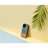 Funda para móvil Man and Wood para iPhone 12 mini — denim negro