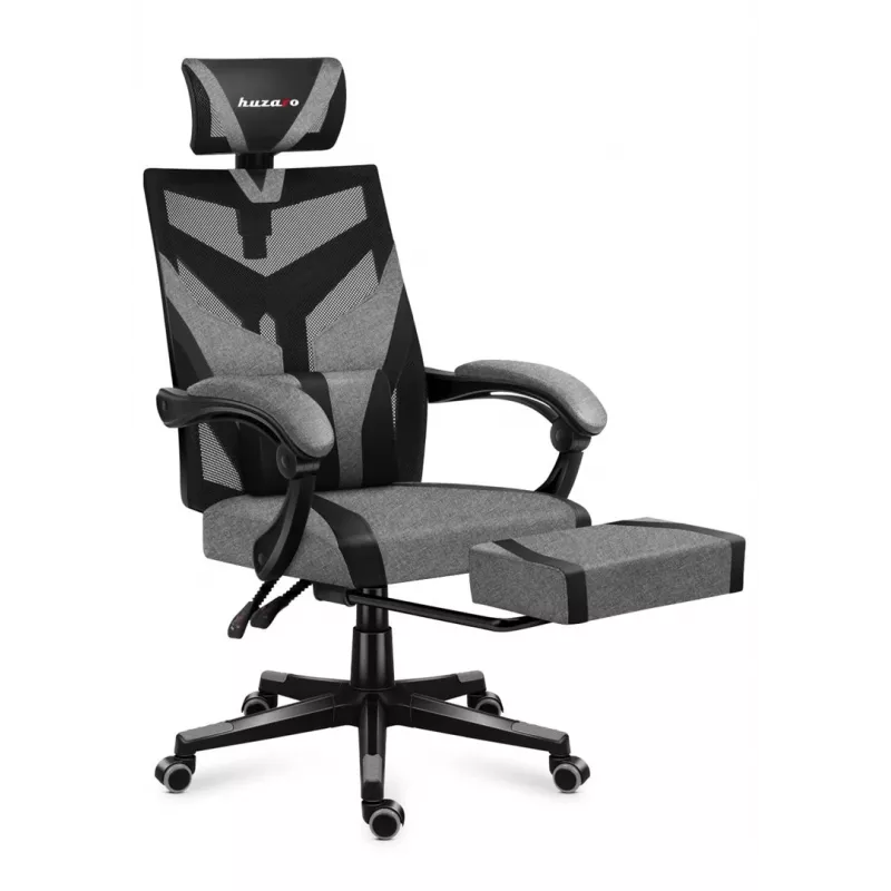 Silla gaming Huzaro Combat 5.0 gris
