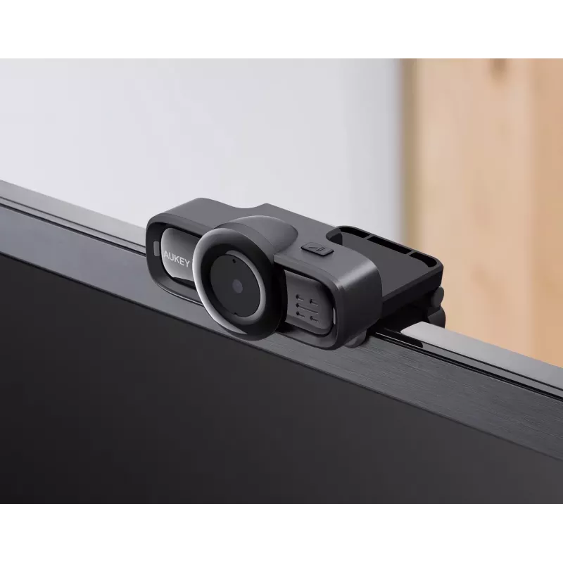 Webcam AUKEY PC-LM3 2 MP 1920 x 1080 píxeles USB 2.0 negro