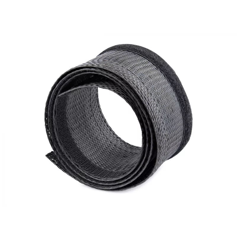Funda de cables con cierre de velcro StarTech.com de 3 m - recortable - funda de cables de alta resistencia - 3 cm de diámetro - funda de malla - gestión de cables /