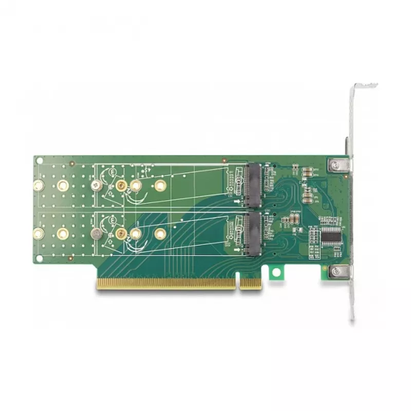 Tarjeta DeLOCK PCI Express 4.0 x16 a 4 x NVMe M.2 Key M internos 110 mm