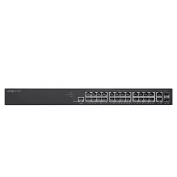 GS-2426P switch de red gestionado L2 Gigabit Ethernet (10/100/1000) Power over Ethernet (PoE) 1U negro