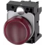 Piloto indicador Siemens plano rojo 230 V/AC SIRIUS ACT 3SU1106-6AA20-1AA0 1 ud. (3SU1106-6AA20-1AA0)