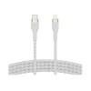 Belkin BOOST CHARGE - Cable Lightning - USB-C macho de 24 pines a Lightning macho - 1 m - blanco - para Apple iPad/iPhone/iPod (Lightning)