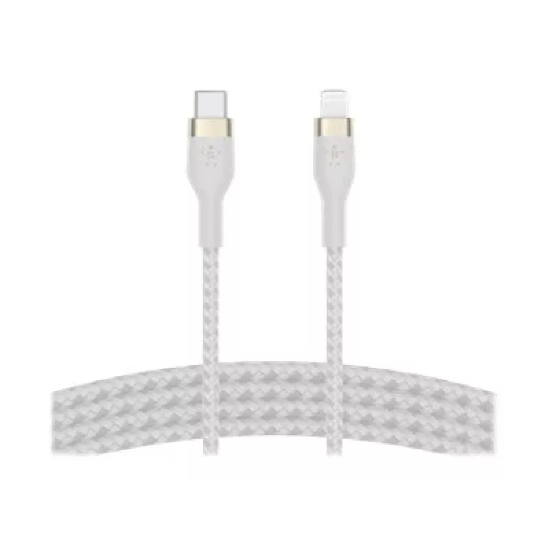Belkin BOOST CHARGE - Cable Lightning - USB-C macho de 24 pines a Lightning macho - 1 m - blanco - para Apple iPad/iPhone/iPod (Lightning)
