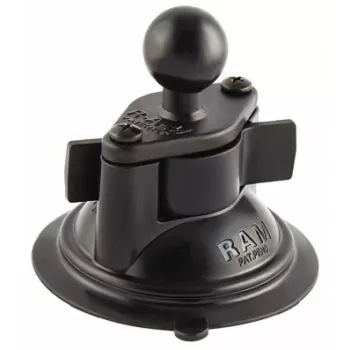 RAM Mounts RAM-B-224-1U base de ventosa con bola de 1"