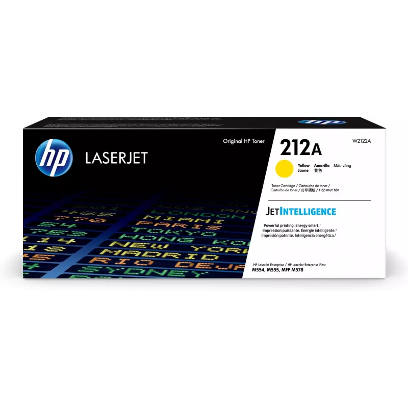 HP 212A Amarillo cartucho de tóner original LaserJet