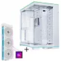 Bundle de caja para PC Lian Li O11 Dynamic EVO RGB + HydroShift II LCD-S 360TL AiO - blanco