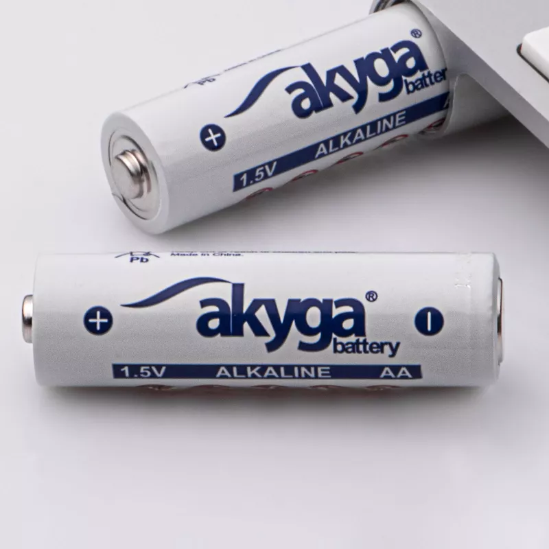 Akyga AKY2057 pila alcalina AAA LR03 1,5 V 1300 mAh, 4 uds. (envase retráctil)